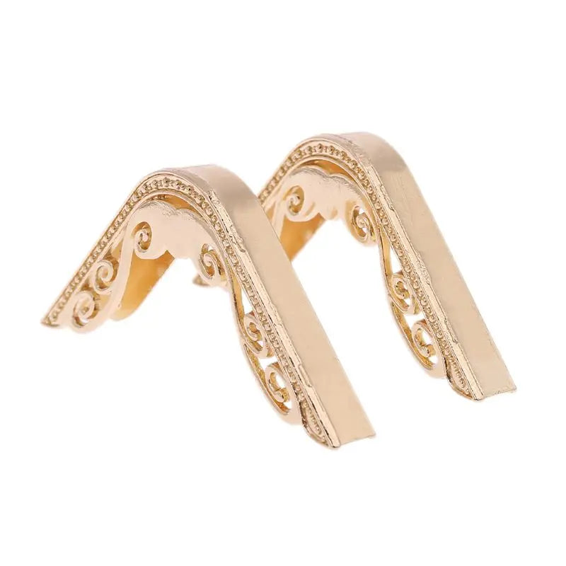 Metal Handbag Hollow Corner Protector Safety Guard for DIY Making Purse Bag