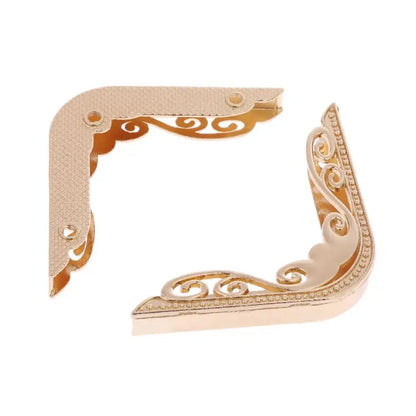 Metal Handbag Hollow Corner Protector Safety Guard for DIY Making Purse Bag