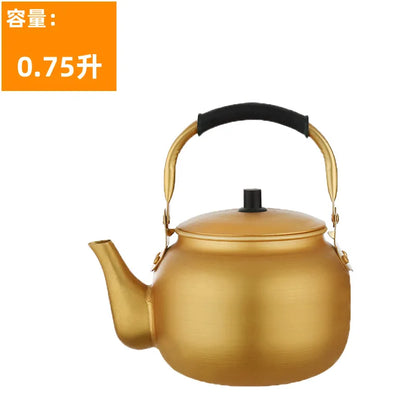 Metal Kettle Portable Whistle Teapots To Boil Water Piggy Kettle Retro Induction Cooker Eletrica Utensils for Kitchen