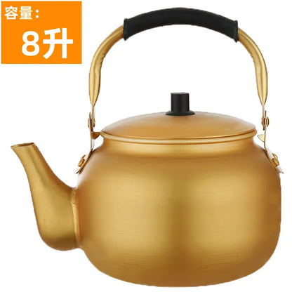Metal Kettle Portable Whistle Teapots To Boil Water Piggy Kettle Retro Induction Cooker Eletrica Utensils for Kitchen