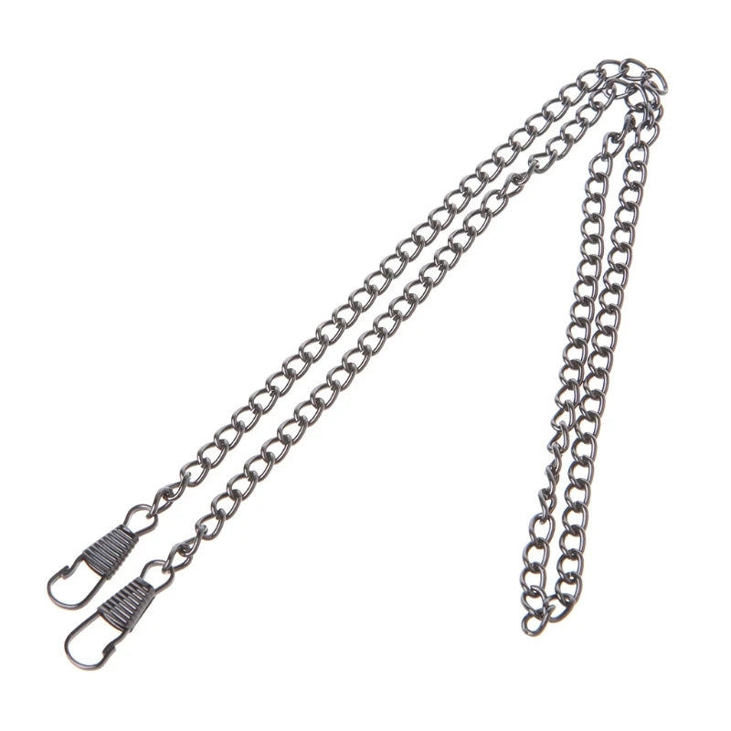 Metal Purse Chain Strap DIY Handle Shoulder for Cross Body Bag Handbag Replaceme