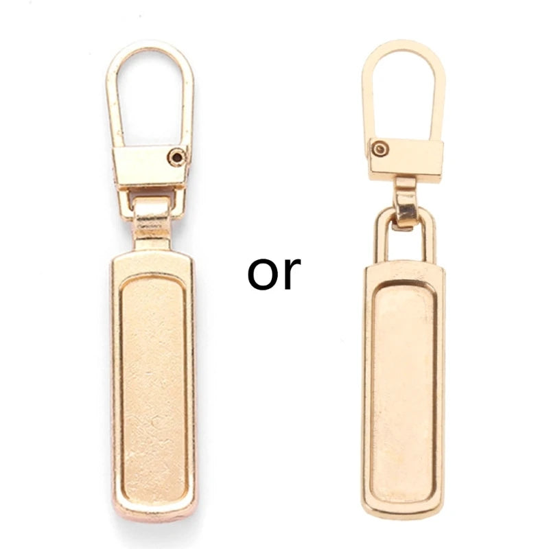 Metal Zipper Fixer Repair Replacement Pullers Detachable Zippers Sliders for Backpack Suitcase for Jacket Bags Coat