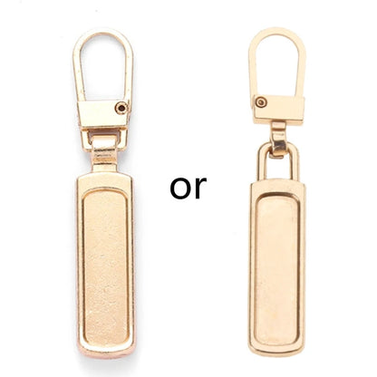 Metal Zipper Fixer Repair Replacement Pullers Detachable Zippers Sliders for Backpack Suitcase for Jacket Bags Coat