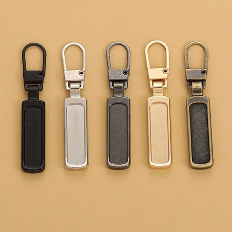 Metal Zipper Fixer Repair Replacement Pullers Detachable Zippers Sliders for Backpack Suitcase for Jacket Bags Coat