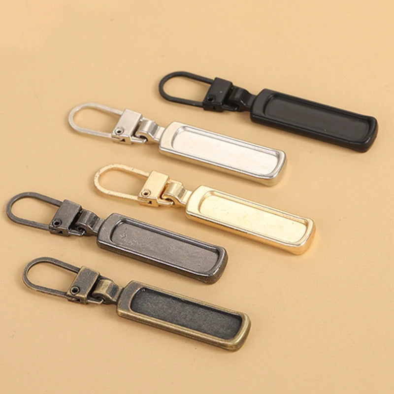 Metal Zipper Fixer Repair Replacement Pullers Detachable Zippers Sliders for Backpack Suitcase for Jacket Bags Coat