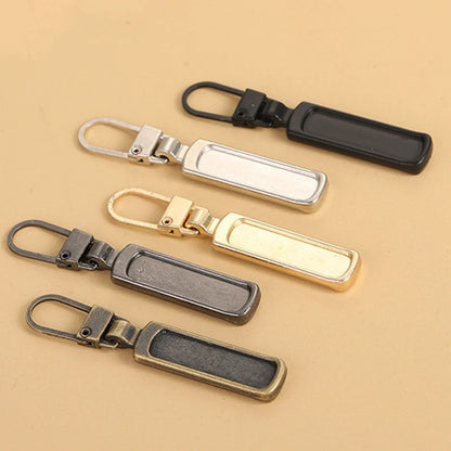 Metal Zipper Fixer Repair Replacement Pullers Detachable Zippers Sliders for Backpack Suitcase for Jacket Bags Coat