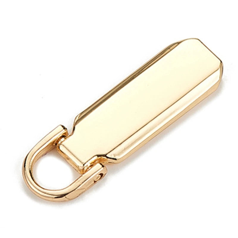Metal Zipper Fixer Repair Replacement Pullers Kits Metal-Plated Zippers Sliders for Backpack Suitcase for Jacket Bags Coat