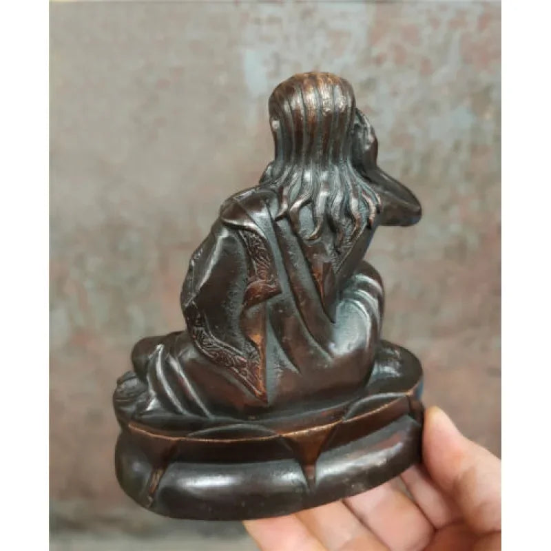 Milarepa Millerji Buddha Ascetic Buddha Old Bronze Statue (1040 ~ 1123)