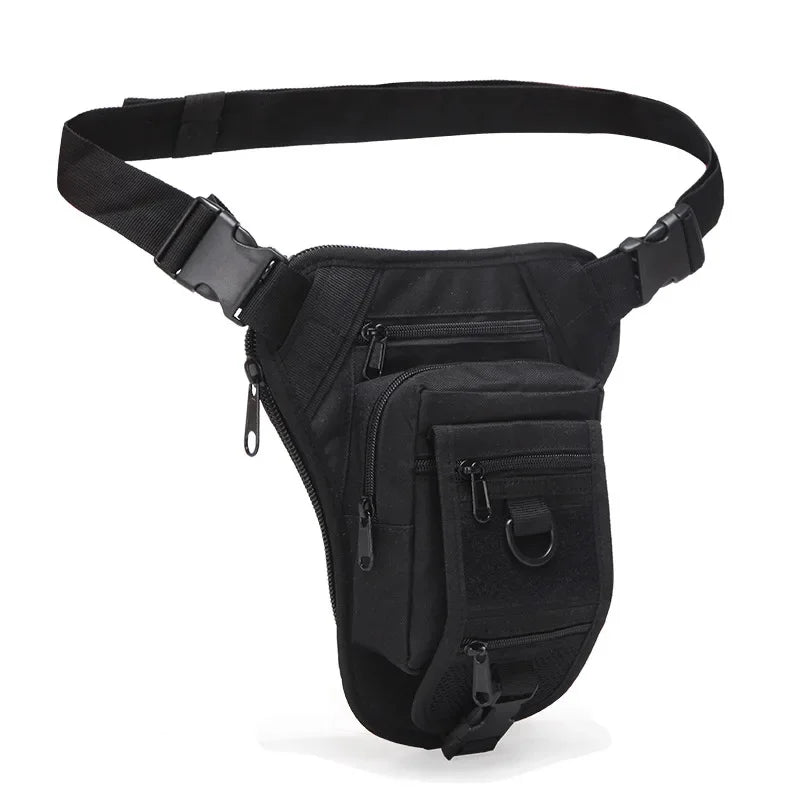 Military Fanny Waist Pack Bags Motorcycle Riding Pouch High Quality Multi-Pockets Men Nylon Camouflage Hip Bum Belt Bag