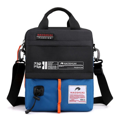 Military High Quality Cross Body Top Handle Bag Casual Flap Men's Nylon Single Shoulder Messenger Tote Fashion Handbag