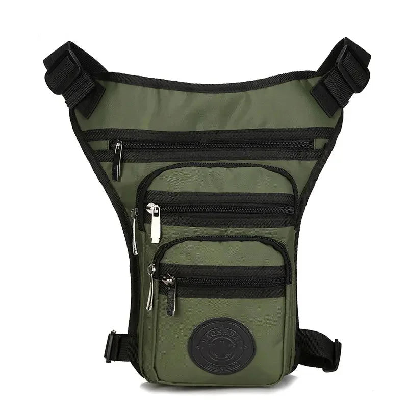 Military Male Hip Thigh Fanny Pack Camouflage Motorcycle Riding Casual Multi-Pockets Shoulder Bags Men Nylon Bum Waist Leg Bag