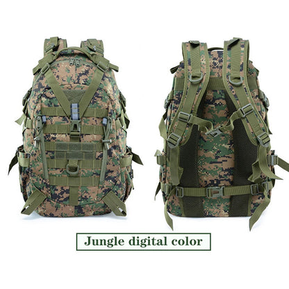 Military Tactical Backpack For Men Camping Hiking Backpacks Reflective Outdoor Travel Bags Molle 3P Climbing Rucksack Bag Sports