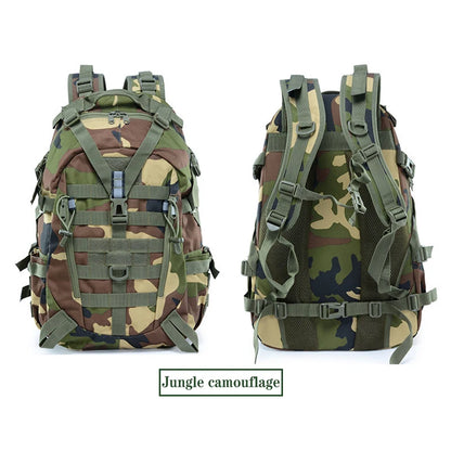 Military Tactical Backpack For Men Camping Hiking Backpacks Reflective Outdoor Travel Bags Molle 3P Climbing Rucksack Bag Sports