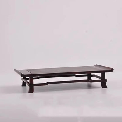 Mini Bonsai Flower Table Decoration Base, Solid Wood Bracket, Tea Pot, Antique Jade Ware, Rare Stone Seal, Base