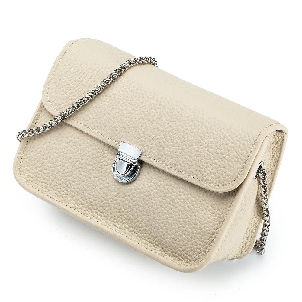 Mini Chain Square Bags for Women Luxury Designer Genuine Leather Shoulder Bags Trend Phone Bag Girl Crossbody Bag Small Flap Bag