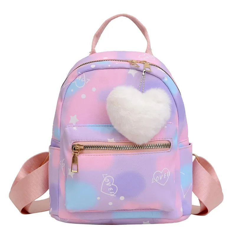Mini Cute Women's Backpack Outdoor Small Travel Feminina Rucksack Fashion Student School Bag For Girls
