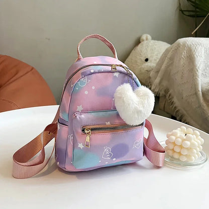 Mini Cute Women's Backpack Outdoor Small Travel Feminina Rucksack Fashion Student School Bag For Girls