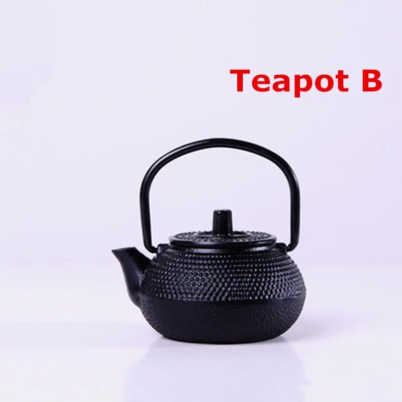 Mini Japanese Cast Iron Teapot Set Tea Pot Tetsubin Kettle 50ml Kung Fu Sets Infusers High Quality Cooking Tools Cute Gift