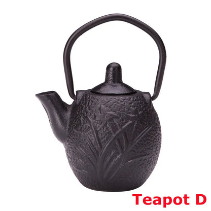 Mini Japanese Cast Iron Teapot Set Tea Pot Tetsubin Kettle 50ml Kung Fu Sets Infusers High Quality Cooking Tools Cute Gift
