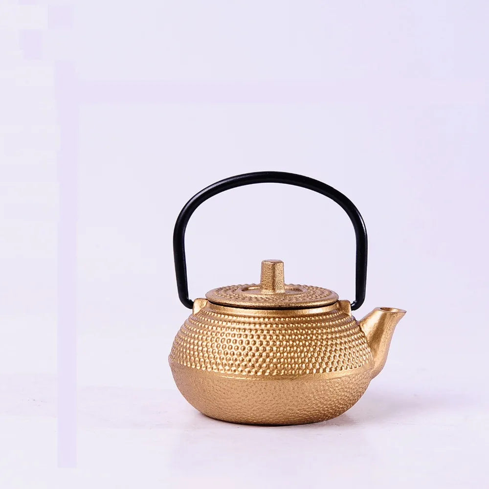 Mini Japanese Cast Iron Teapot Set Tea Pot Tetsubin Kettle 50ml Kung Fu Sets Infusers High Quality Cooking Tools Cute Gift