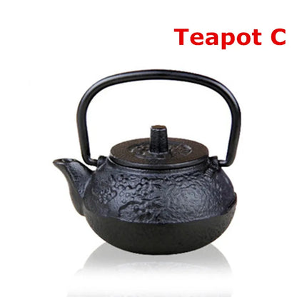Mini Japanese Cast Iron Teapot Set Tea Pot Tetsubin Kettle 50ml Kung Fu Sets Infusers High Quality Cooking Tools Cute Gift