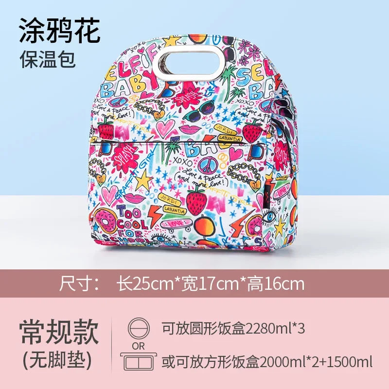 Mini Portable Electric Lunch Box Food Heater - Innovative Food Warmer and Heated Lunch Bag for Adults Car/Home - Easily Cook