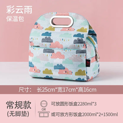 Mini Portable Electric Lunch Box Food Heater - Innovative Food Warmer and Heated Lunch Bag for Adults Car/Home - Easily Cook