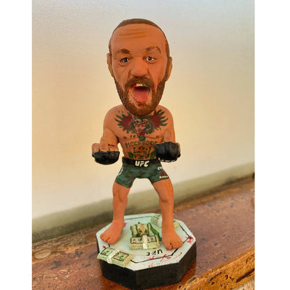 Mini Resin Crafts Ornaments Hip Hop Characters Figurine Legendary boxer, Ace Cooper For Home Indoor Sculptures Home Decor