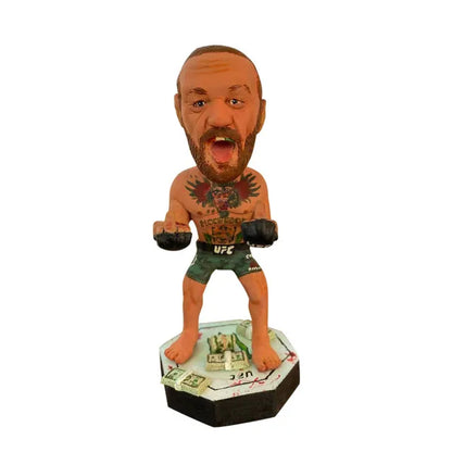 Mini Resin Crafts Ornaments Hip Hop Characters Figurine Legendary boxer, Ace Cooper For Home Indoor Sculptures Home Decor