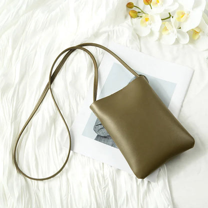 Mini Shoulder Bags for Girls Mobile Phone Messenger Bags Women Fashion PU Crossbody Handbags Lipstck Purses Bolsos Para Mujer
