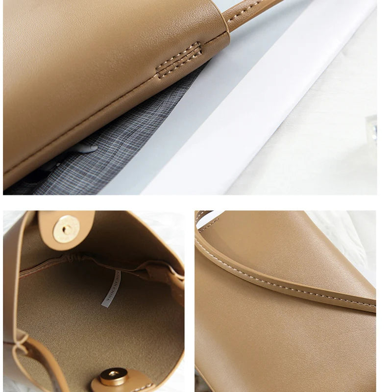 Mini Shoulder Bags for Girls Mobile Phone Messenger Bags Women Fashion PU Crossbody Handbags Lipstck Purses Bolsos Para Mujer