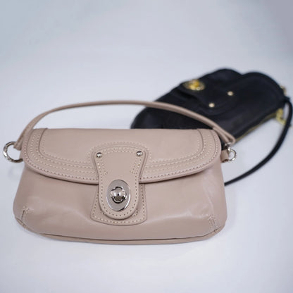 Mini dumpling bag, phone key, crossbody bag, versatile, fashionable, beauty mouth, red envelope pleats