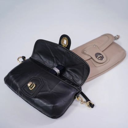 Mini dumpling bag, phone key, crossbody bag, versatile, fashionable, beauty mouth, red envelope pleats