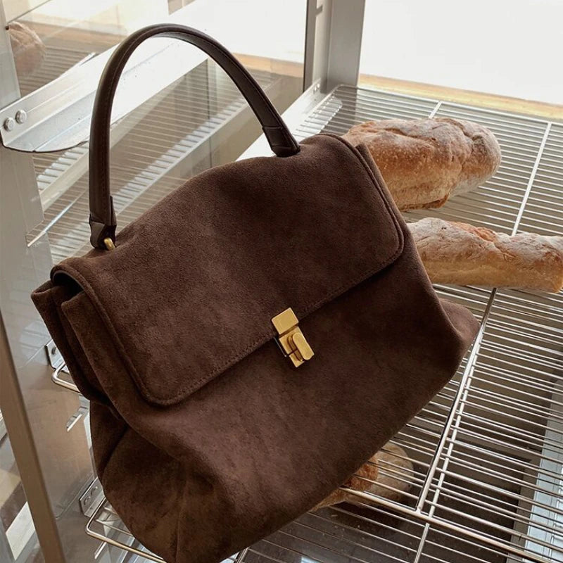 Minimalism Soft Leather Tote Bag For Women 2024 New High Quality Large Capacity Commuter Handbags Elegant Luxury Purses Clutch