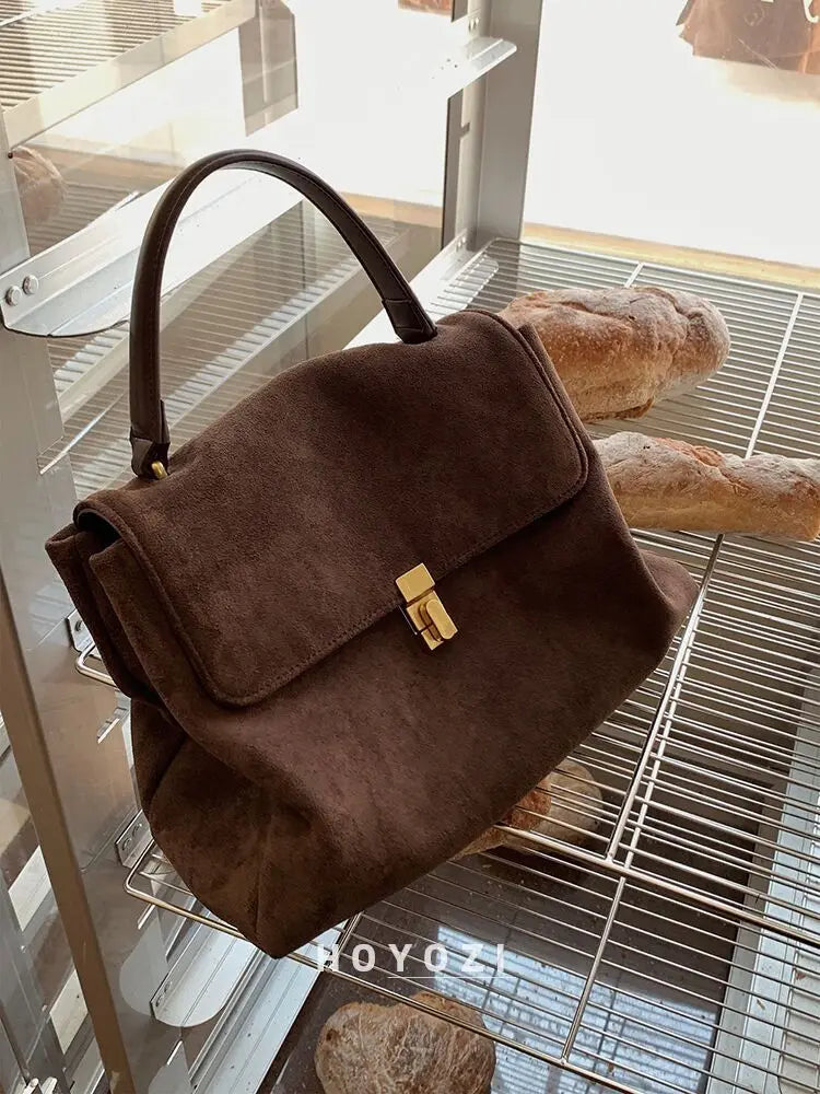Minimalism Soft Leather Tote Bag For Women 2024 New High Quality Large Capacity Commuter Handbags Elegant Luxury Purses Clutch