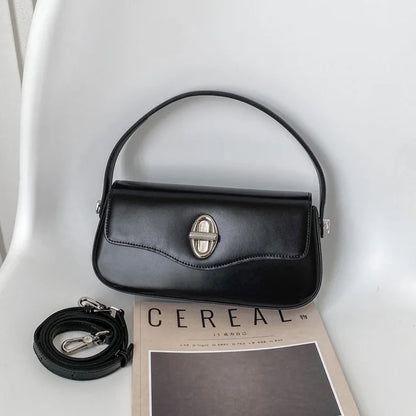 Minority Designer French Style Crossbody Bag 2024 New Cowhide Handbags Fashion Casual All-match Single Shoulder Underarm Bags