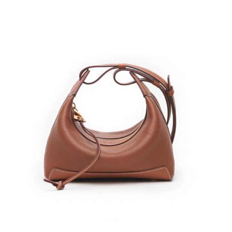 Minority Retro Hobos Women's Shoulder Bag Casual All-macth Commuter Underarm Crossbody Bags Trendy Light Luxury Bolsos Mujer