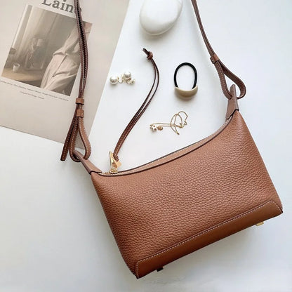 Minority Retro Hobos Women's Shoulder Bag Casual All-macth Commuter Underarm Crossbody Bags Trendy Light Luxury Bolsos Mujer