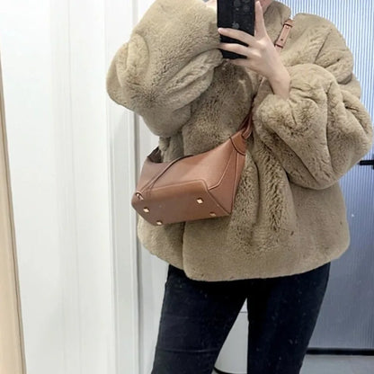 Minority Retro Hobos Women's Shoulder Bag Casual All-macth Commuter Underarm Crossbody Bags Trendy Light Luxury Bolsos Mujer