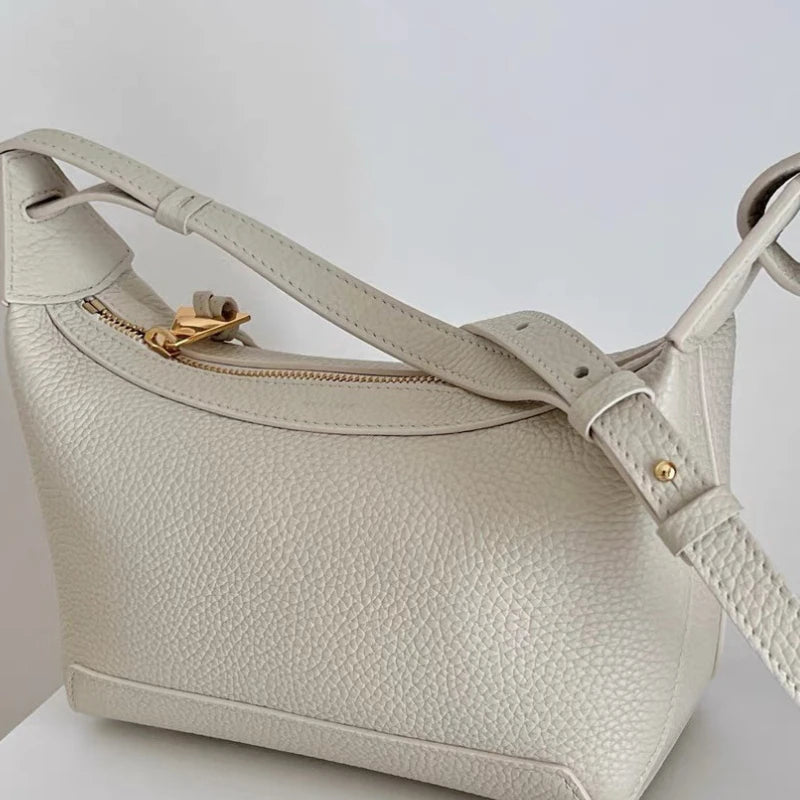 Minority Retro Hobos Women's Shoulder Bag Casual All-macth Commuter Underarm Crossbody Bags Trendy Light Luxury Bolsos Mujer