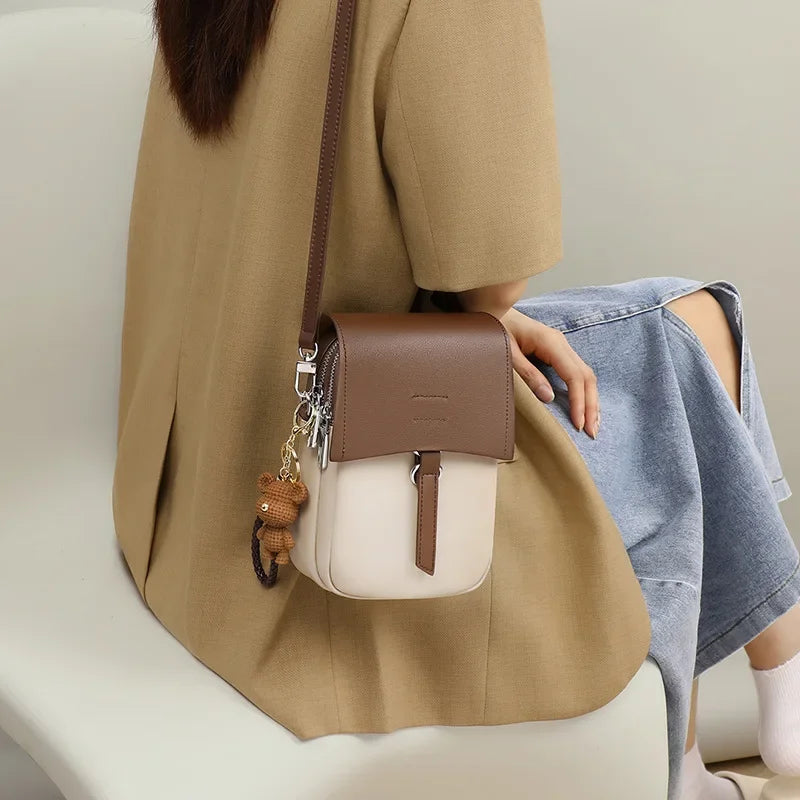 Mobile Phone Bags Women's Bag 2024 New Crossbody Bag Mini Genuine Leather Shoulder Bag Designer Bags Luxury