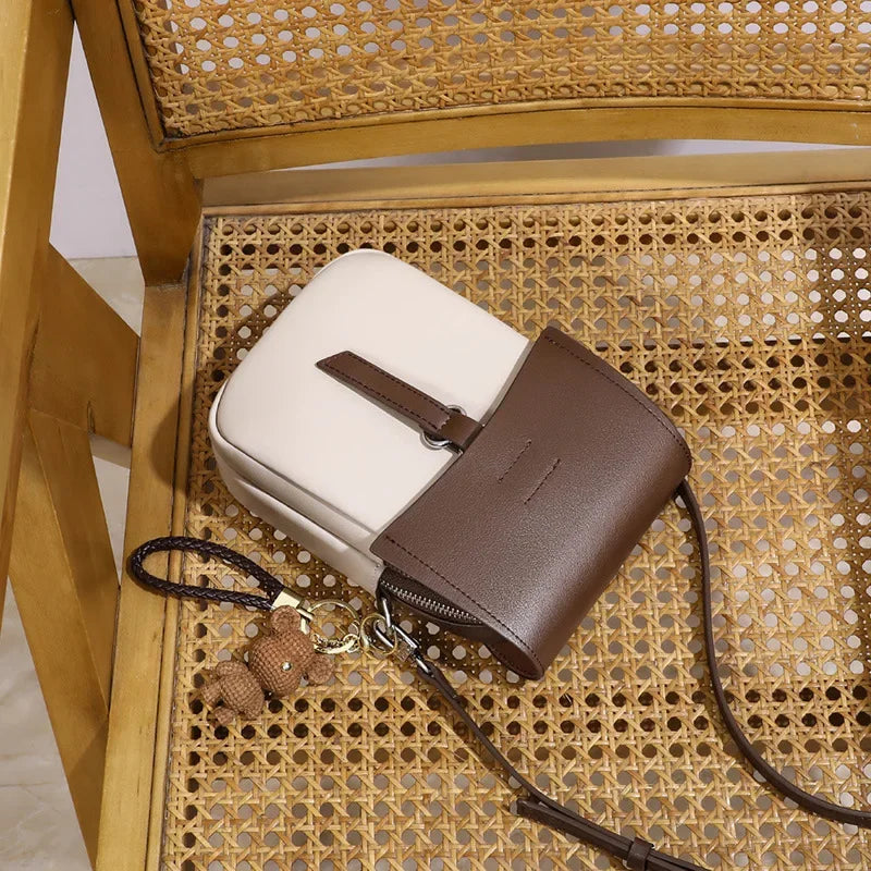 Mobile Phone Bags Women's Bag 2024 New Crossbody Bag Mini Genuine Leather Shoulder Bag Designer Bags Luxury