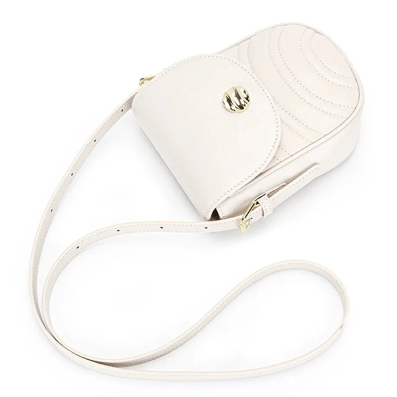 Mobile Phone Ladies 2024 Summer New Fashion Niche One-shoulder Diagonal High-quality Soft Leather Small Bag