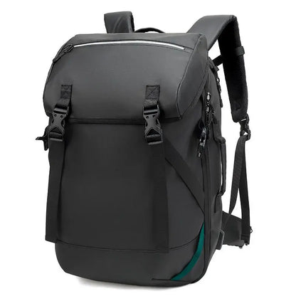 Mochila Backpack Men's Business Leisure Large-capacity Travel Bag Laptop Bagkpack Junior High School Schoolbag Male Teenager