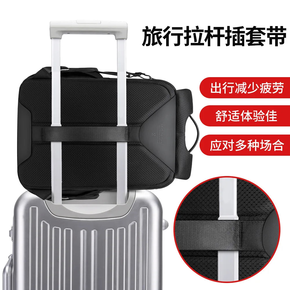 Mochila Bange 15.6 inch Laptop Backpack Casual Men Waterproof Backpack School Teenage Backpack bag male Travel Backpack mochila