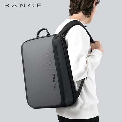 Mochila Bange  Multicolor Men's Laptop Business Solid Simple Bag Waterproof Fashion Backpack for Men and Women