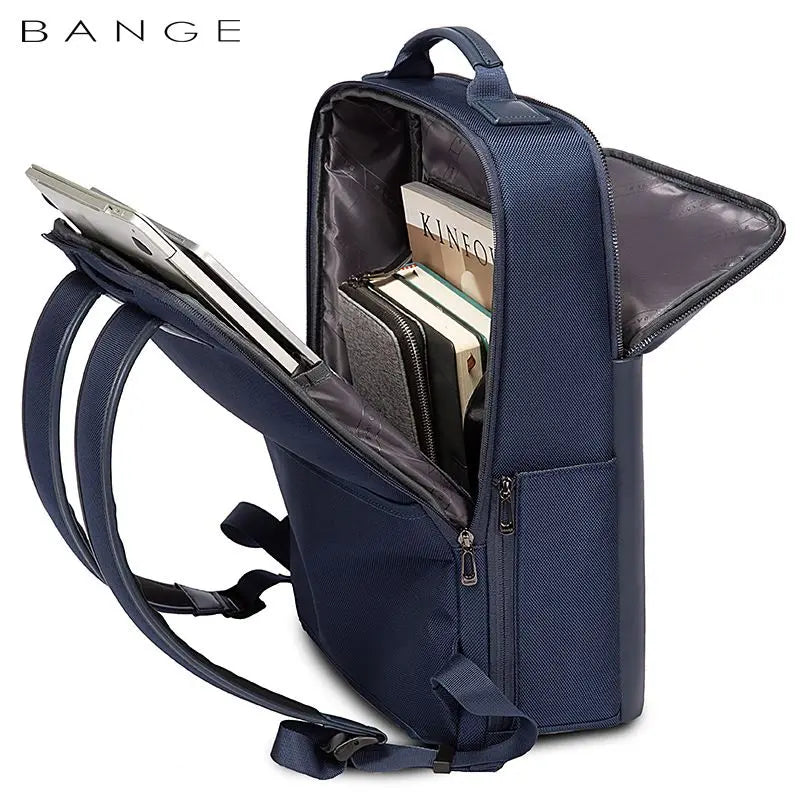 Mochila bange New Design Large Capacity USB Rechargable Travel Backpacks Men 15.6 in Laptop Backpack Waterproof Bag for Male
