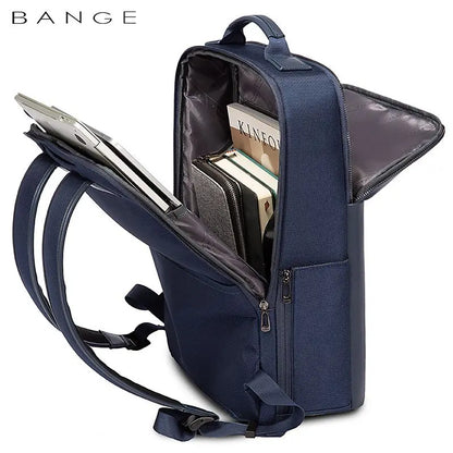 Mochila bange New Design Large Capacity USB Rechargable Travel Backpacks Men 15.6 in Laptop Backpack Waterproof Bag for Male