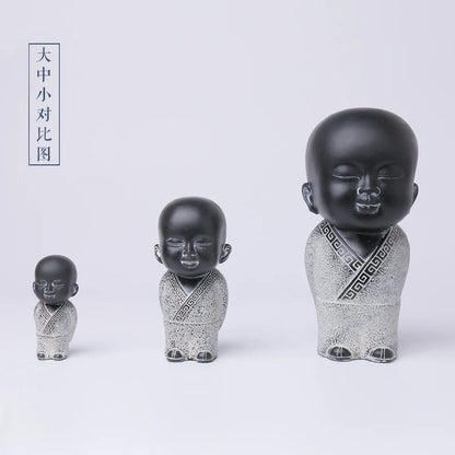 Modern Creative Chinese classical Zen Little monk Decoration Home Antique accessories