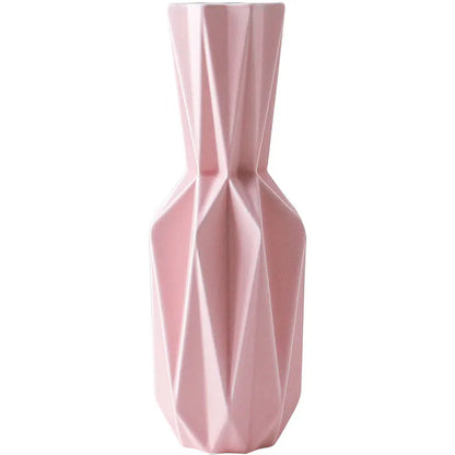 Modern Origami Vases Ceramic Tabletop Flowerpot Vase Home Decoration Vase Nordic Style Flower Vase Household Decor